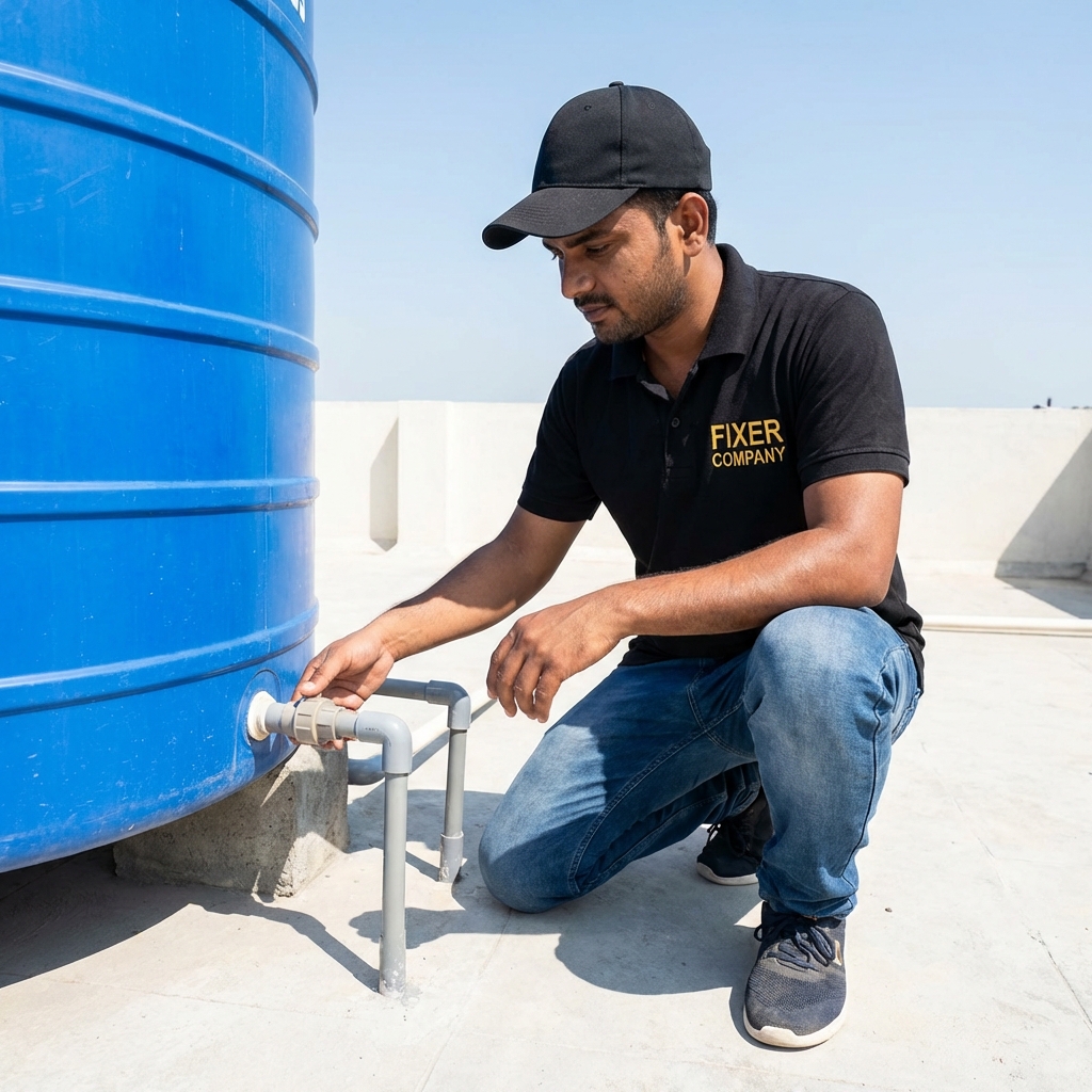 Overhead Tank Installation