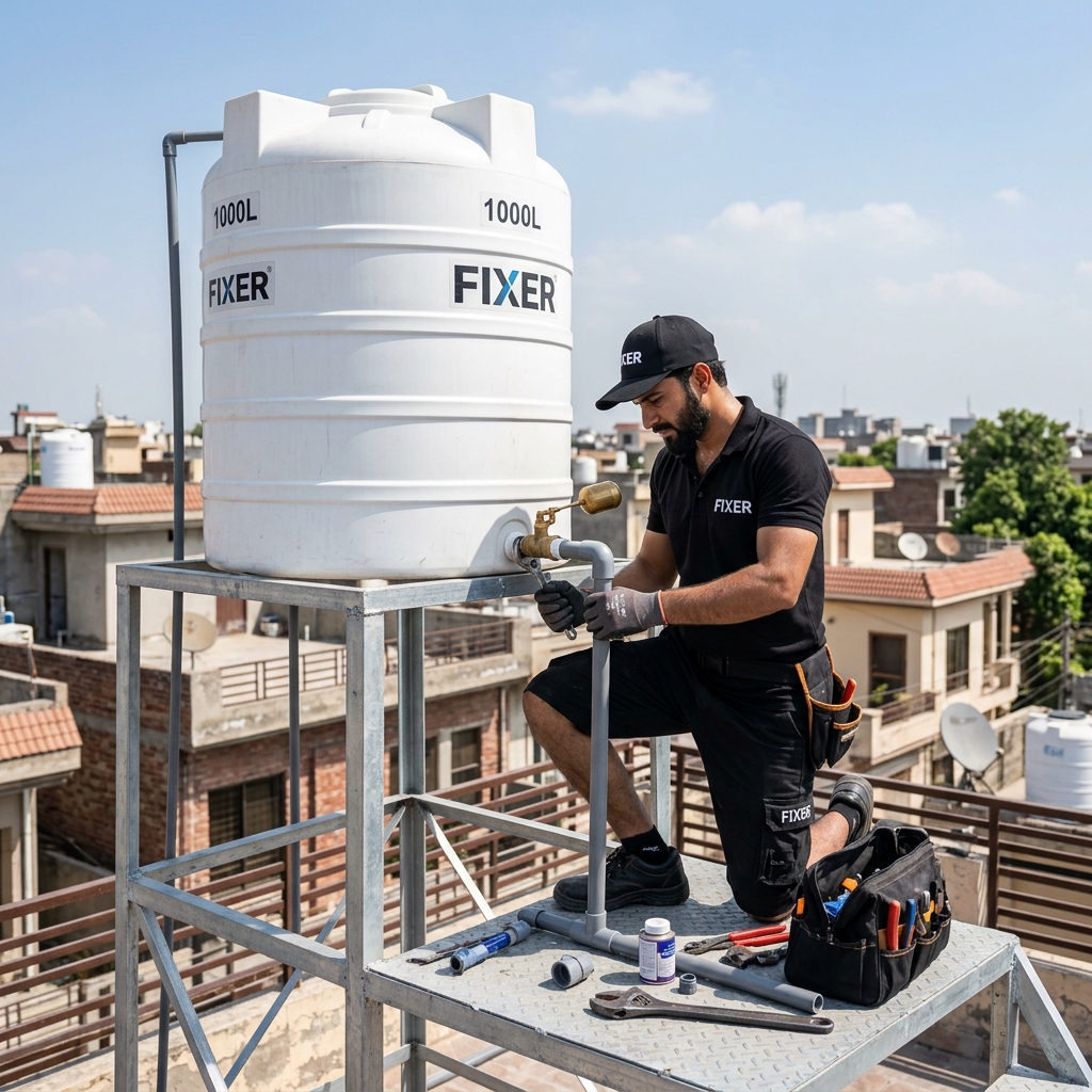 Overhead Tank Installation