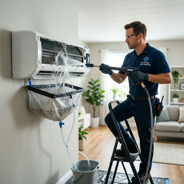 AC Power Jet Cleaning