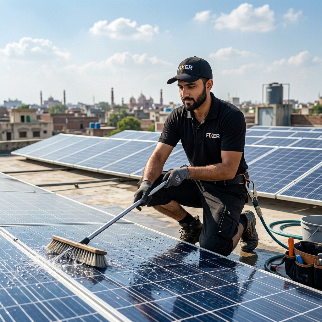 Solar Panel Cleaning